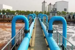 water treatment piping system 